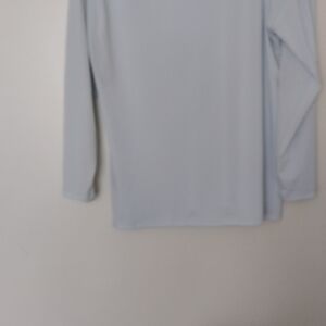 Ivanka Trump Elegant Blue Long Sleeve Tunic